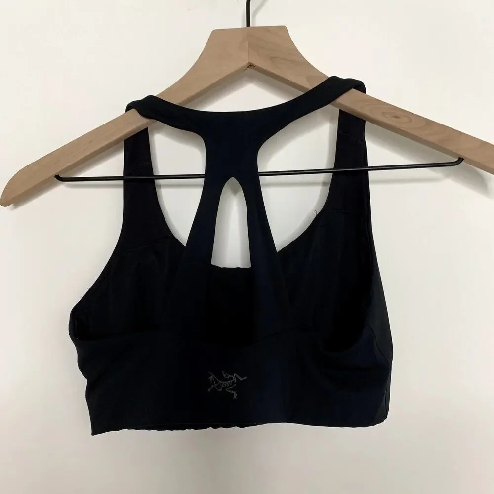 Arc'teryx Women's Essent Bra Black Size Small Sports Top